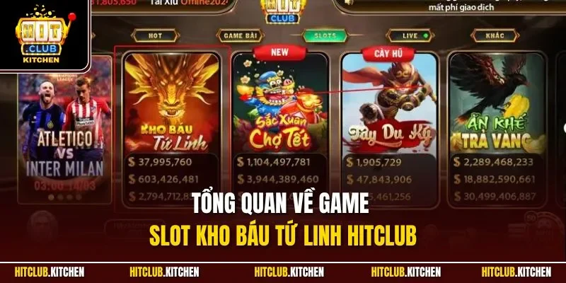 Kho Báu Tứ Linh Hitclub | Siêu Phẩm Slot Đổi Thưởng Hay Cấn Tổng quan về game slot Kho Báu Tứ Linh Hitclub